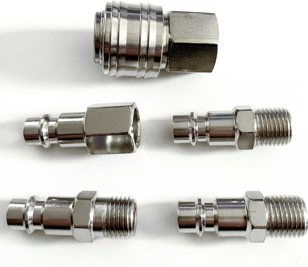 Set di 5 pezzi per aria compressa compressore pneumatico Immagine del prodotto 