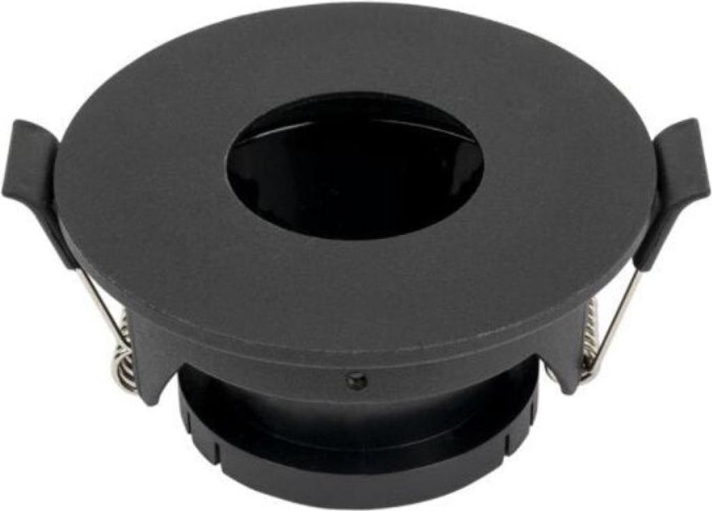 Halterung Spot Aluminium GU10 LED Rond Noir Orientable ø83 mm