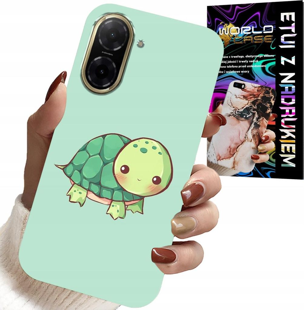 Hülle Für Xiaomi Redmi A5 - Niedliche Schildkröten-Designs Für Kinder + Glas