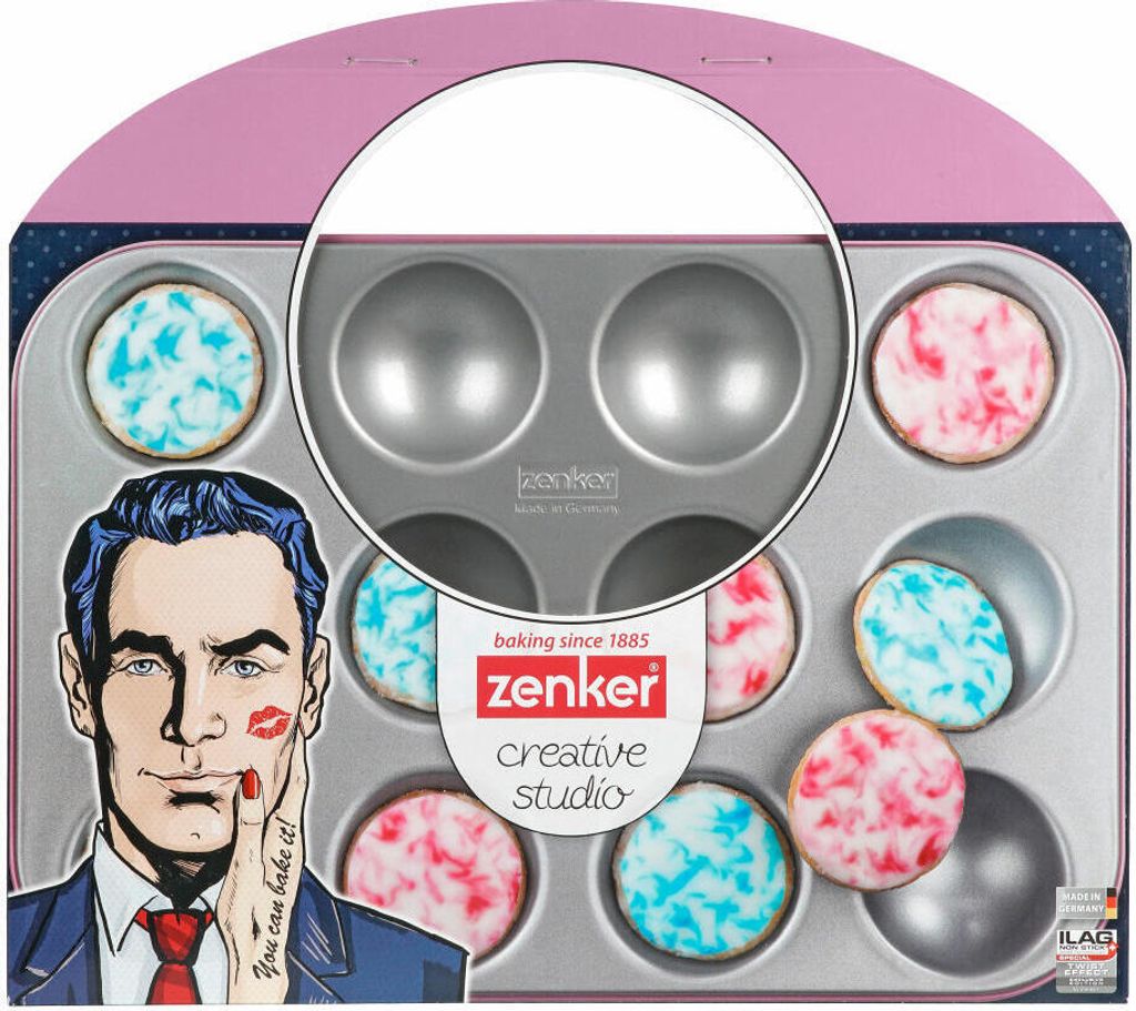Zenker Mini-Amerikaner-Backblech CREATIV STUDIO, Produktbild 8