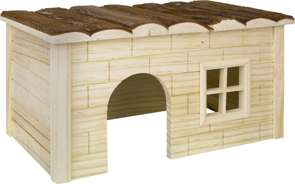 Nobby WOODLAND Nager-Holzhaus "HANNI" 40 x 23 x 20 cm