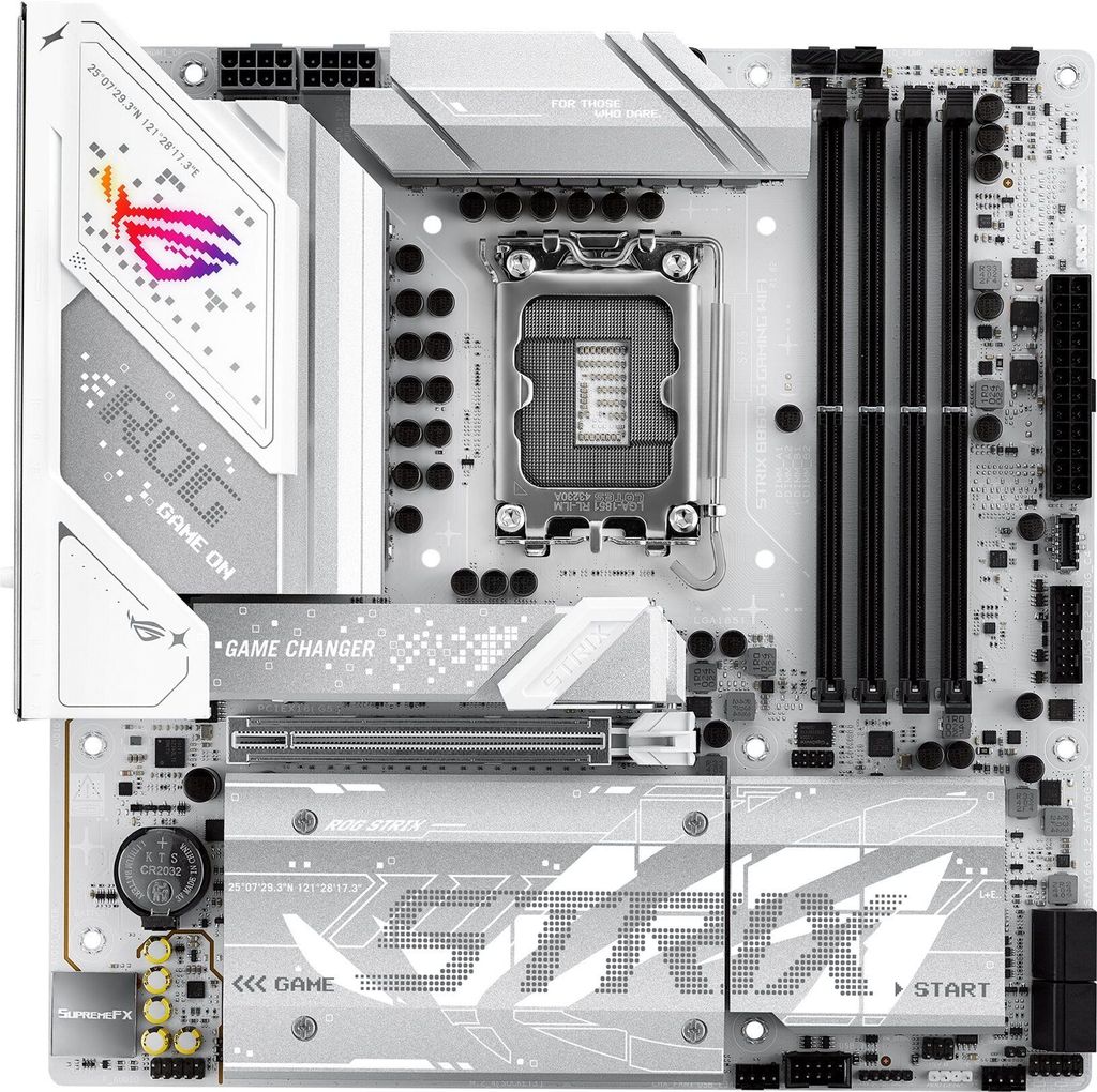 ASUS ROG STRIX B860-G GAMING WIFI - Motherboard - micro ATX - LGA1851-Sockel - B860 Chipsatz - USB4, USB 3.2 Gen 2, USB-C 3.2 Gen 2x2, USB 3.2 Gen ...
