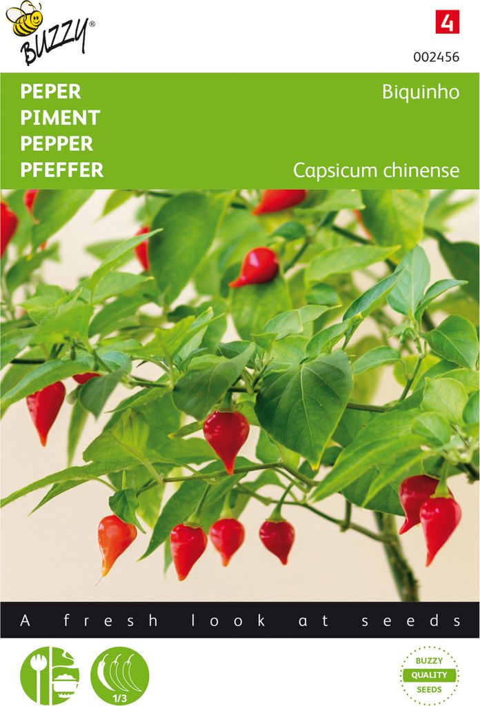 Pfeffer Biquinho | Chilisamen von Buzzy Seeds