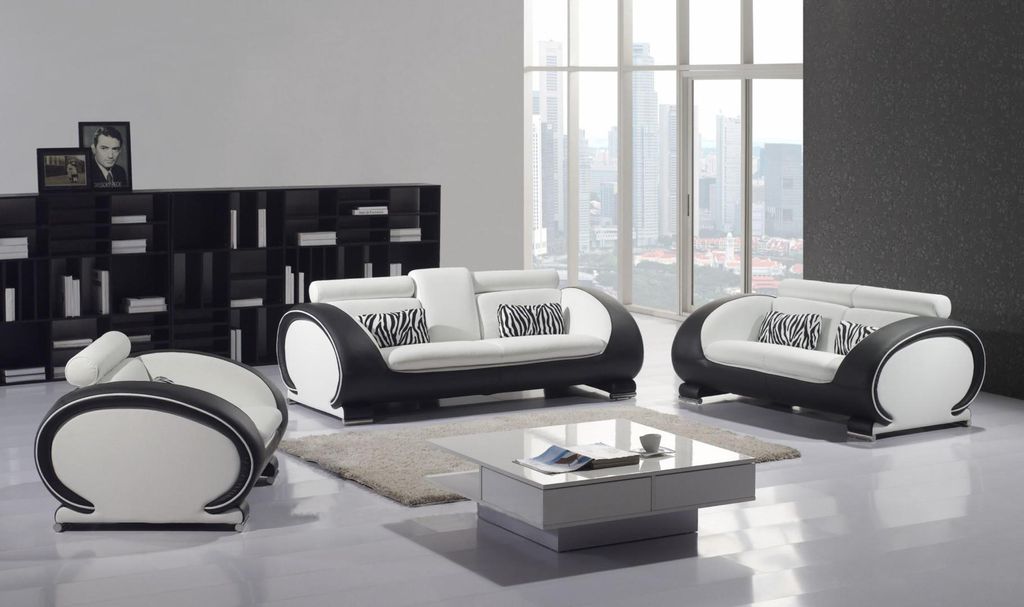 Sofagarnitur 3+2+1 Sitzer Set Design Sofas Polster Couchen Leder Modern Sofa Neu