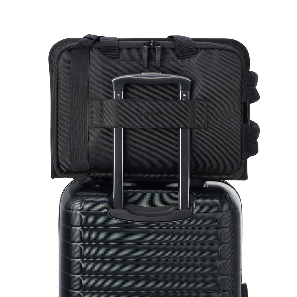 Serviette Arche DELSEY PARIS Noir Double Compartiment Rangement PC - 6