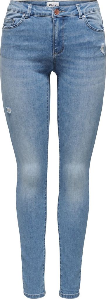 ONLY Jeans Donna 15245444 - Bootcut - Vita Media - 92% Cotone - Casual Streetwear - Foto 4
