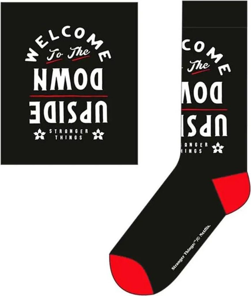 Stranger Things Socken Upside Down Large