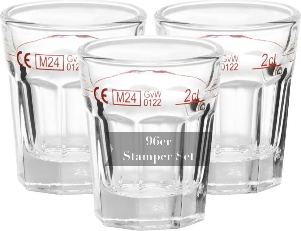 Van Well Lahnstein Stamper geeicht 2cl-Rotring 96er Set
