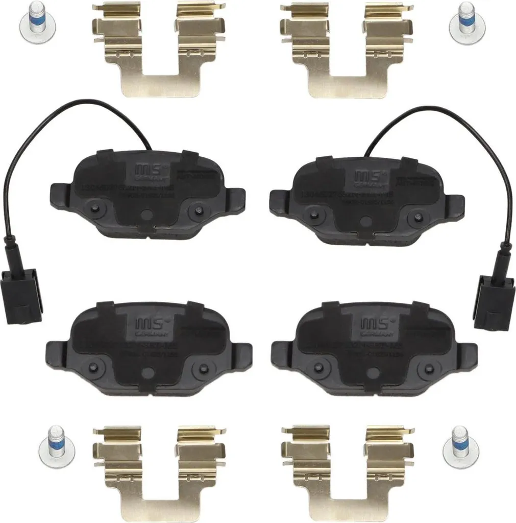 Plaquettes de frein MS 13046027632N avec réduction de bruit pour MiTo