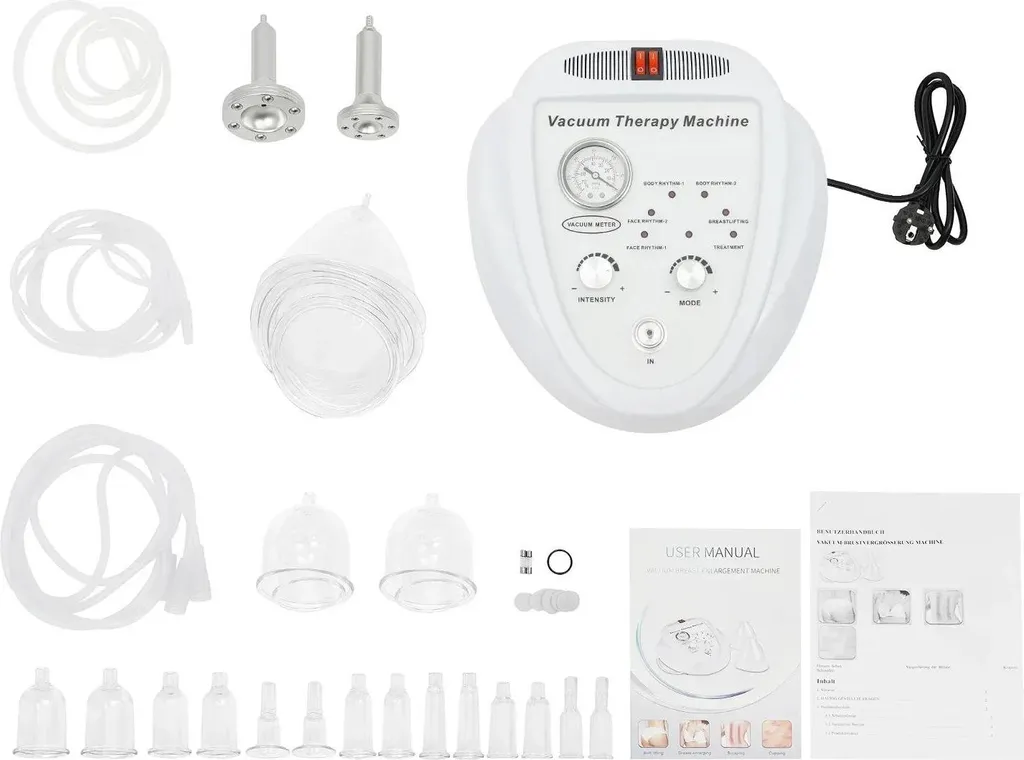 Appareil massage ventouses avec écran tactile pour modelage corporel