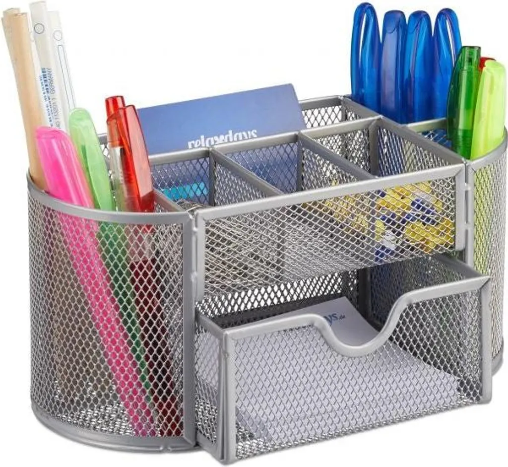 Portapenne Scrivania Girevole 360° - Organizer Smart Ufficio e Casa