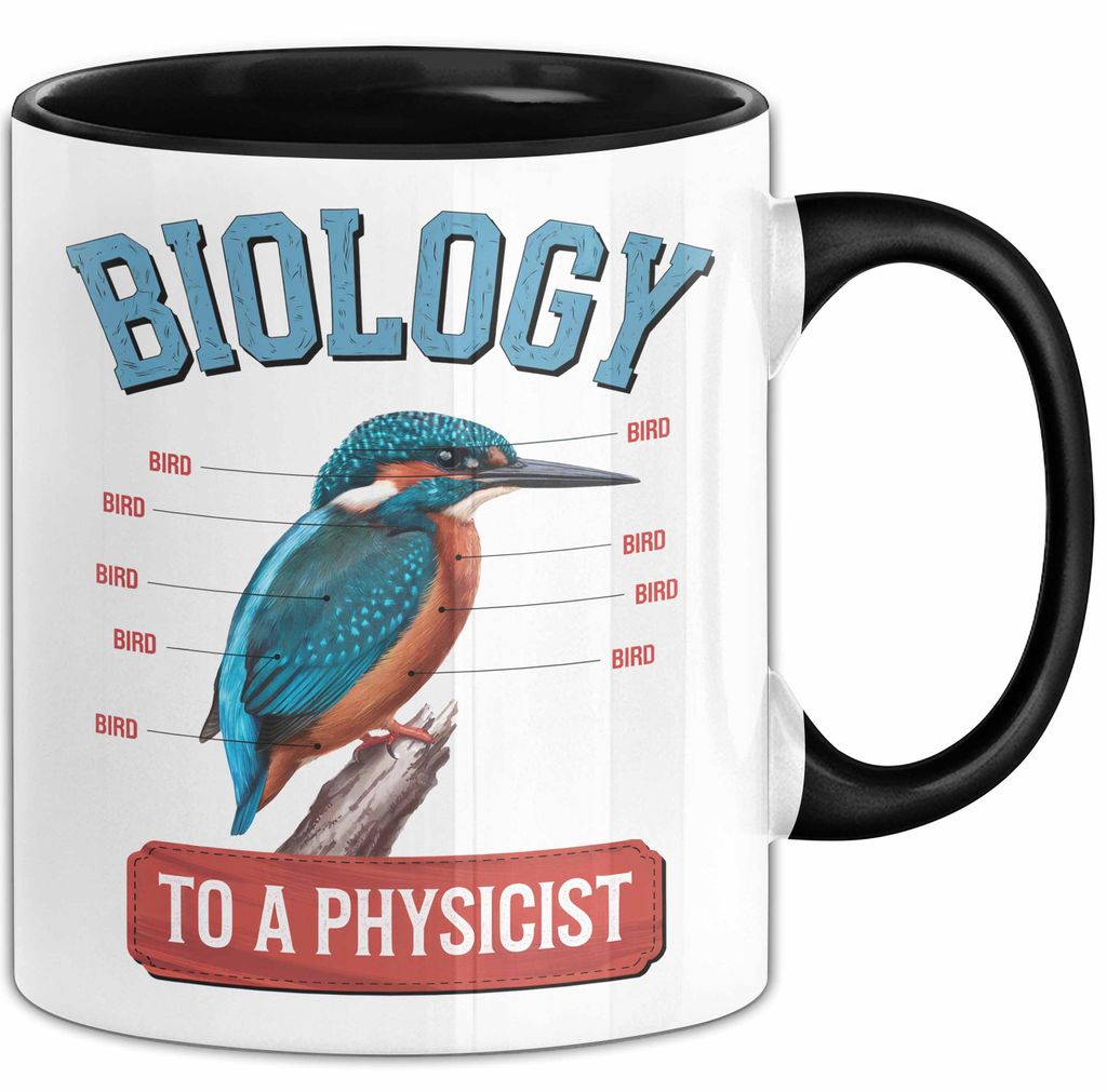 Physiker Tasse Geschenk Biologie Für Einen Physiker (Schwarz)