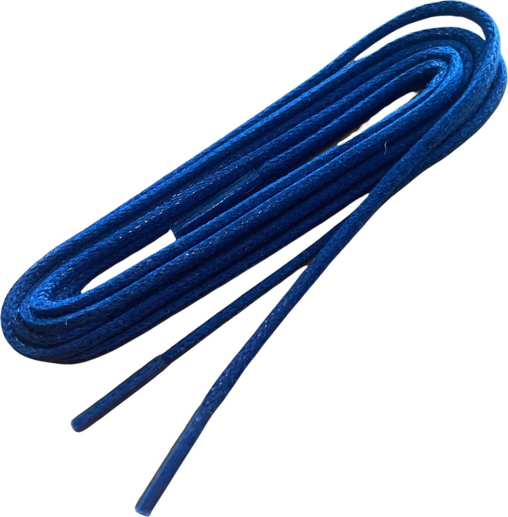 Rund Wachs Spitze - Jeans blau - 100 cm