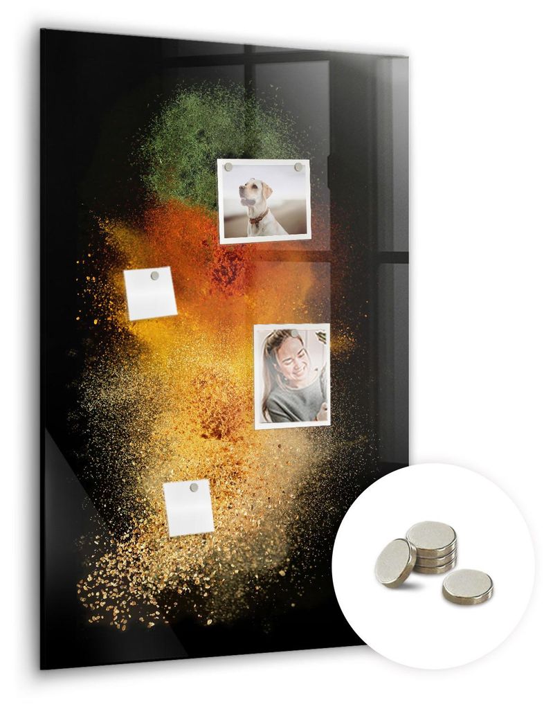 Dekorative Magnettafel 60x90 cm - Magnetwand - für Fotos, Produktbild 
