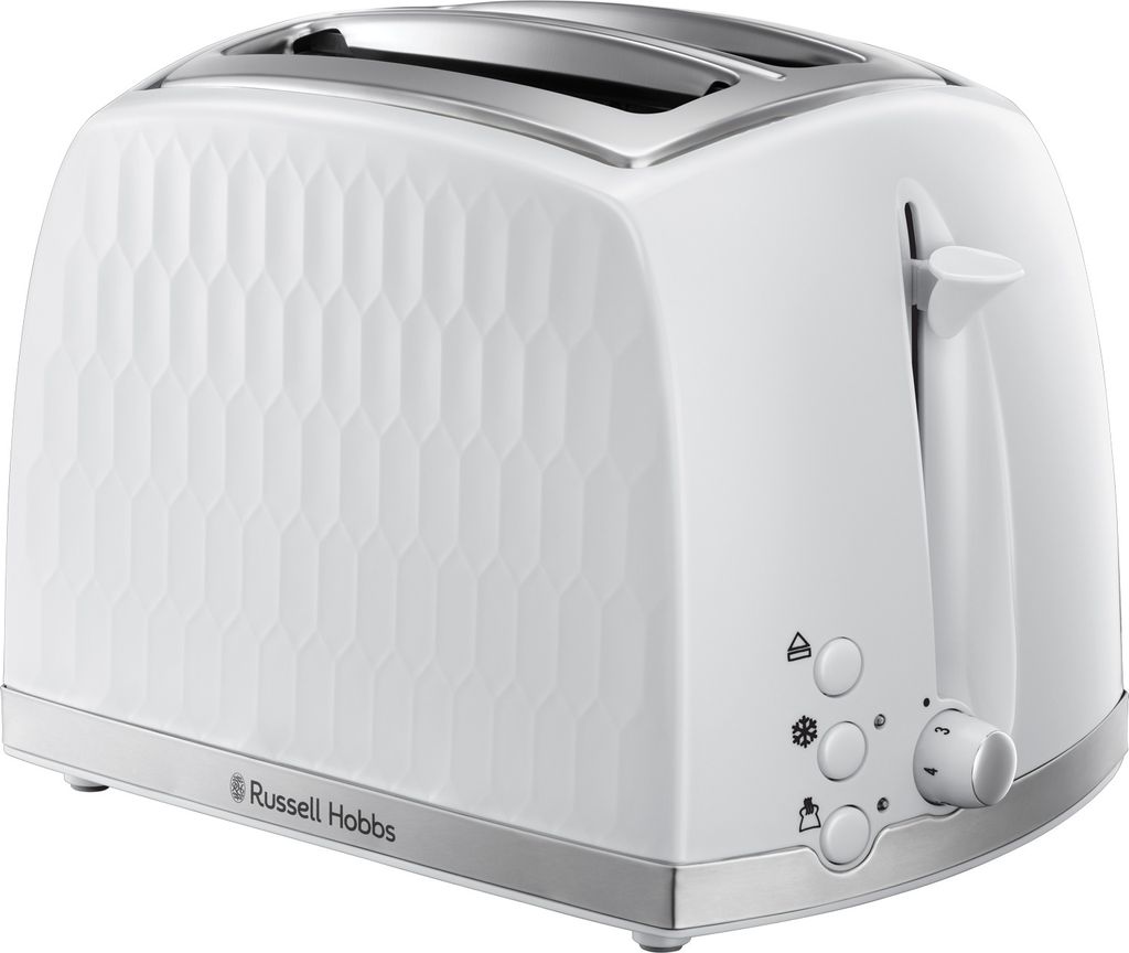 Russell Hobbs Honeycomb Toaster (Weiß) 26060-56 Produktbild 6