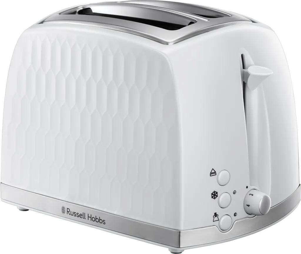 Recensione Tostapane 2 Fette Russell Hobbs 26060-56 Honeycomb White