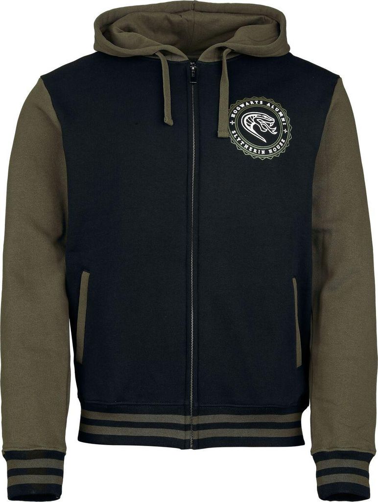 Harry Potter Kapuzenjacke Herren Slytherin multicolor XL