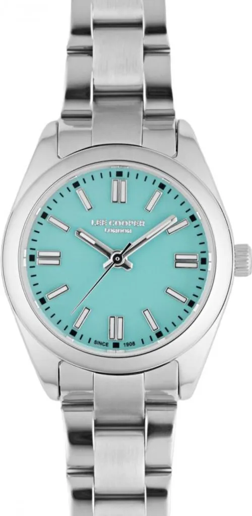 Montre femme Lee Cooper LC07962.300 bleu argenté chic et intemporelle