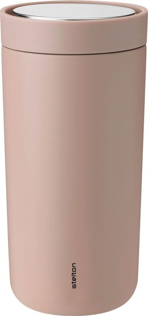 Stelton Thermobecher To Go Click, Stahl, Kunststoff, Heather, 400 ml, 685-50