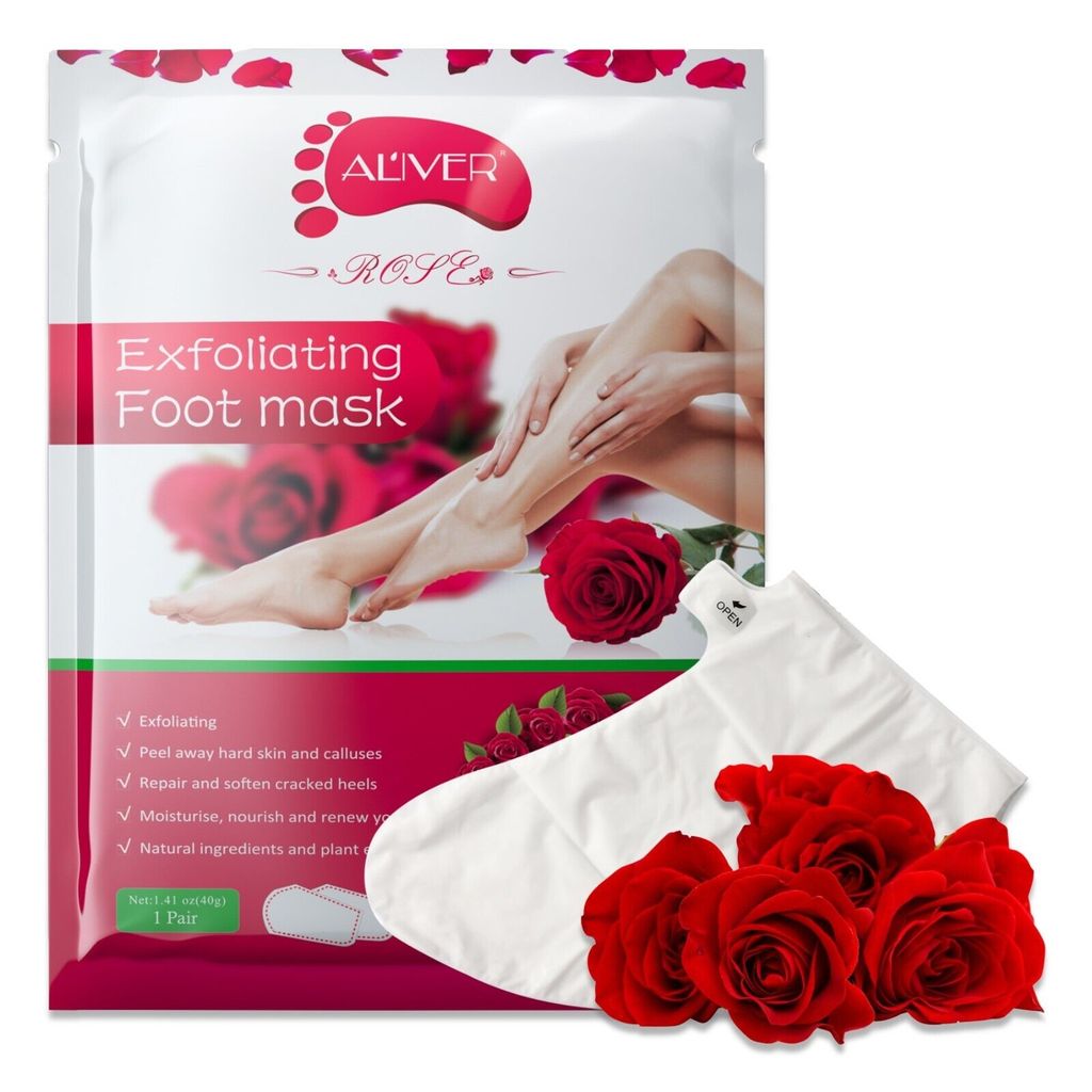 Maschera per i piedi scrub per i piedi cura del piede anti Immagine del prodotto 