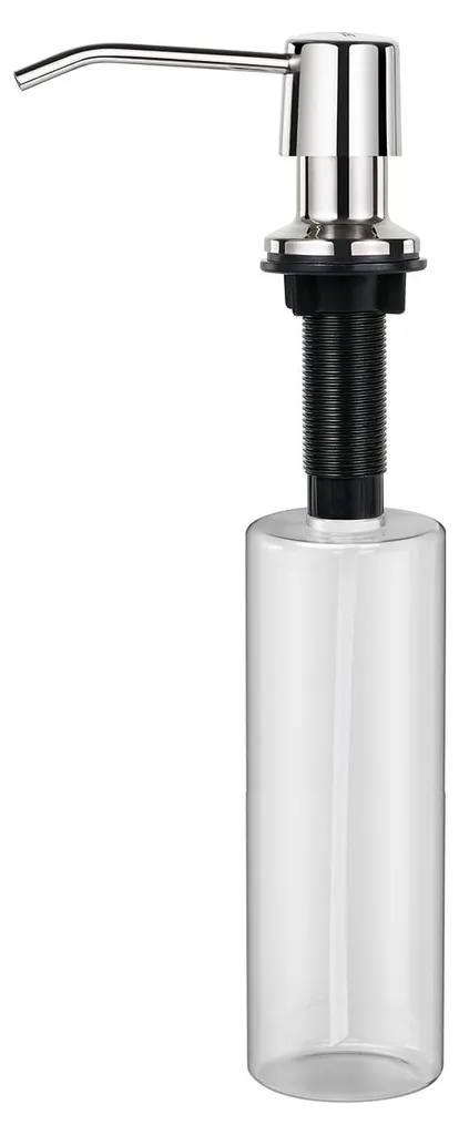Distributeur de liquide vaisselle encastrable pour évier et lavabo