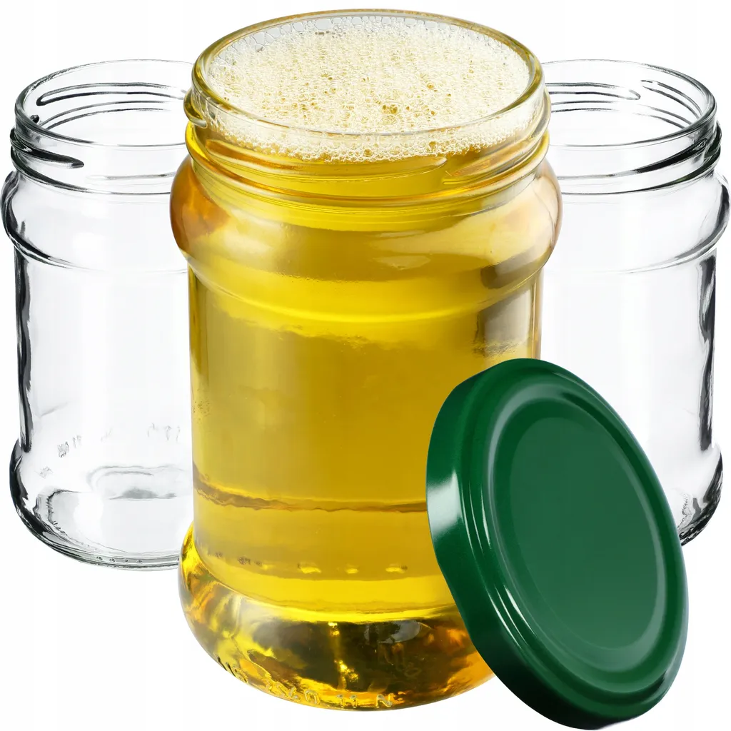 Vasetti KADAX 315ml fi66: Barattoli in Vetro per Miele e Marmellate