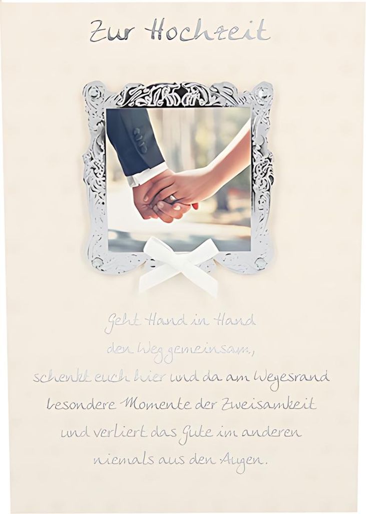 Hochzeit 4 Jahreszeiten Klappkarte Motiv 21
