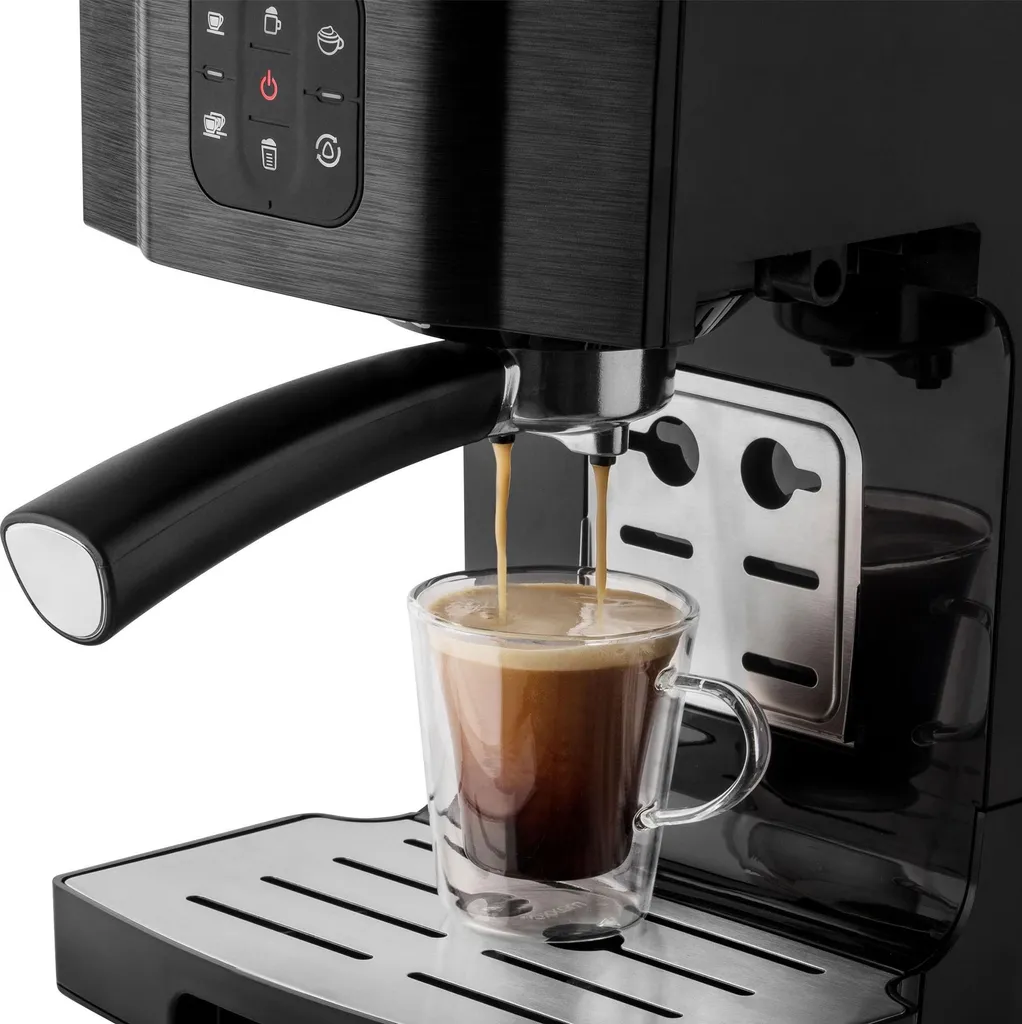 Machine expresso pour cappuccino et latte Sencor avec bac à lait 1,4L
