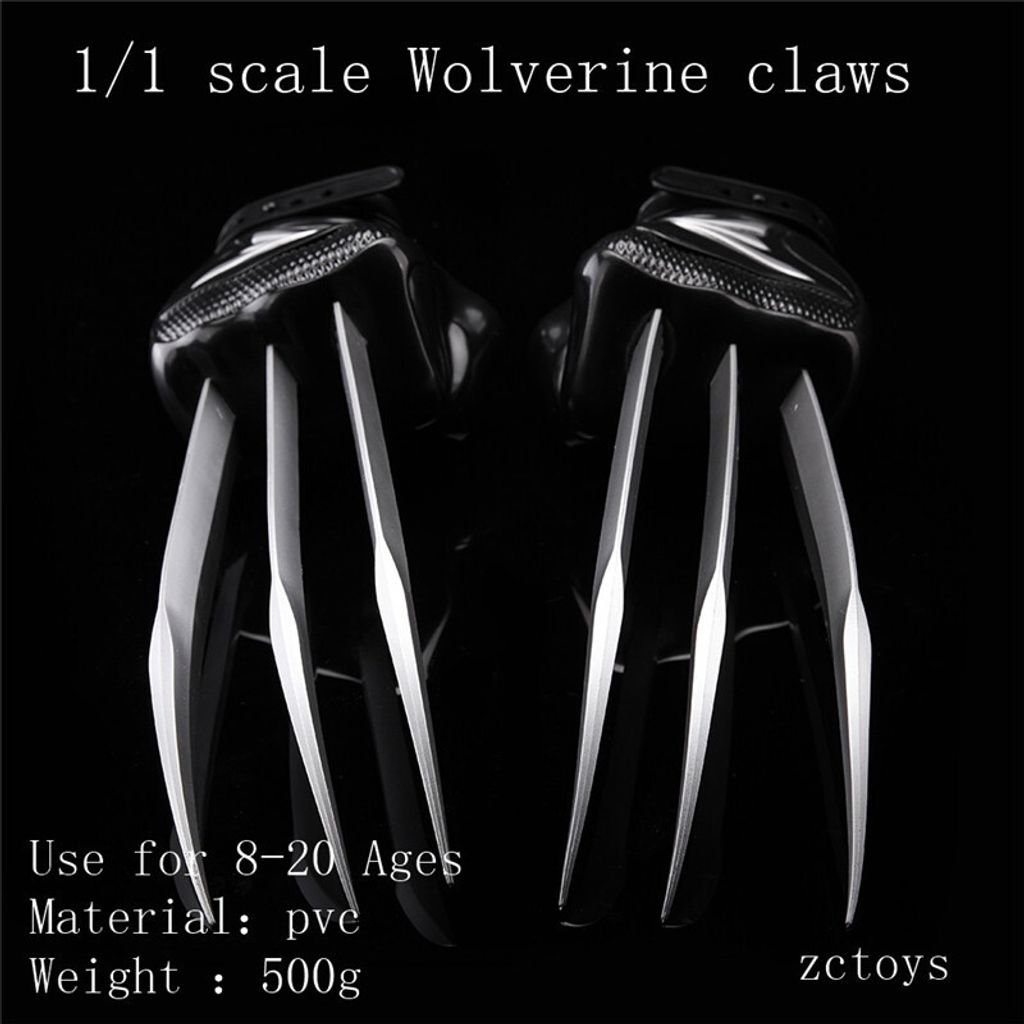 Tragbare Wolverine Krallenhandschuhe COSplay Requisiten Produktbild 