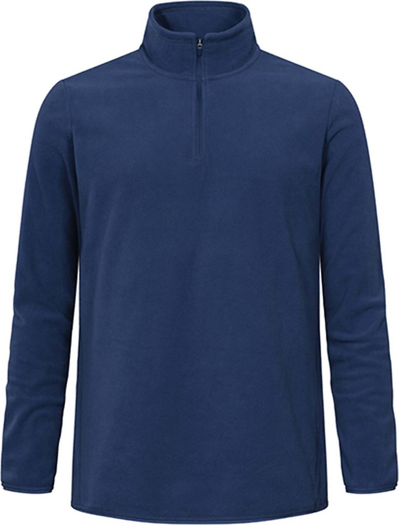 Promodoro 7921 | MenŽs Recycled Fleece Troyer Anti-Pilling Polyester - Farbe: French Navy - Größe: 4XL