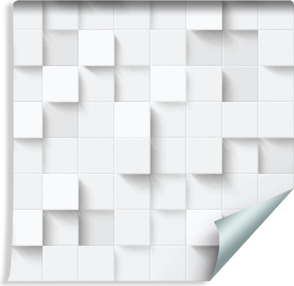 10m VLIES TAPETE Rolle Geometrie Moderne Mosaik 3D Effekt Produktbild 