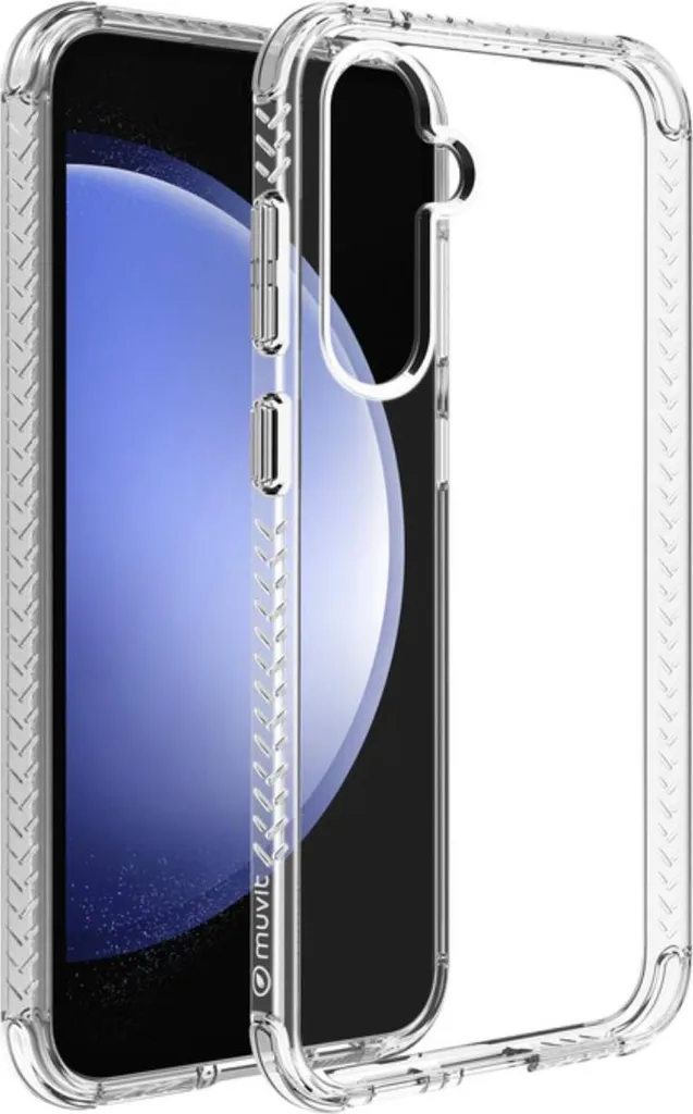 Protection Samsung Galaxy S23 FE Anti-Choc Muvit Coque Transparente 3M