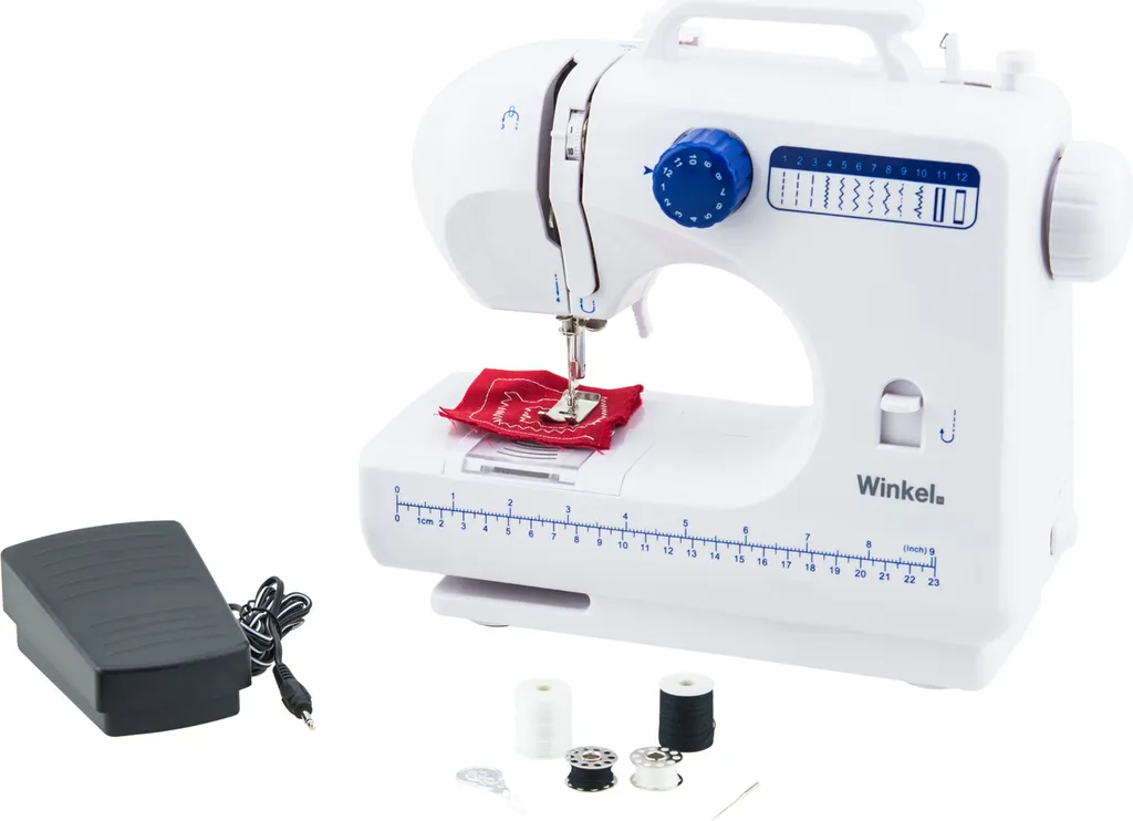 Machine à coudre avec éclairage LED WINKEL SW45 - 12 points essentiels - 4