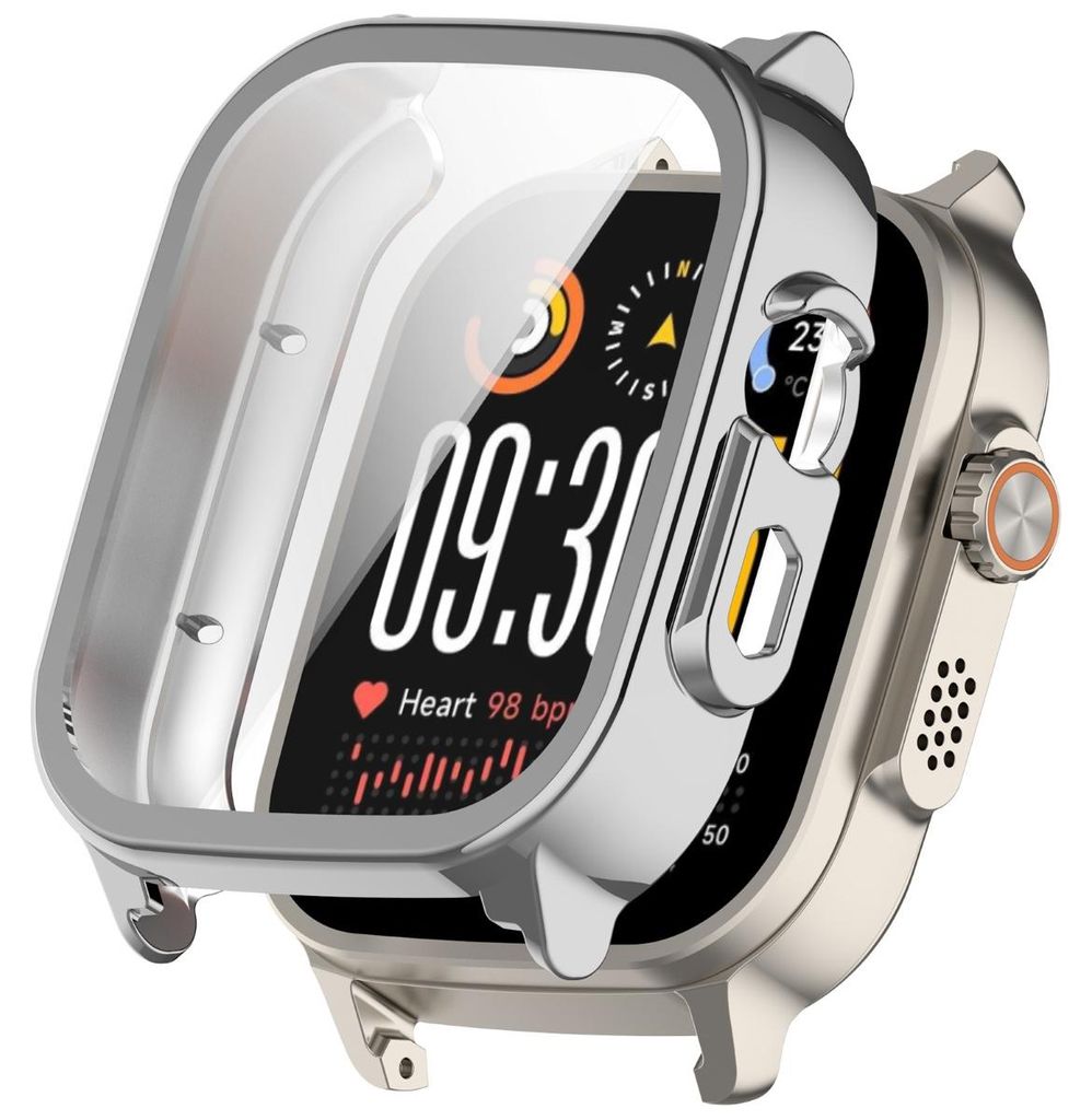INF PC Rundumschutz gehärtetes Glas 4.96cm x 4.4cm Realme Watch 5 Alltag Silber