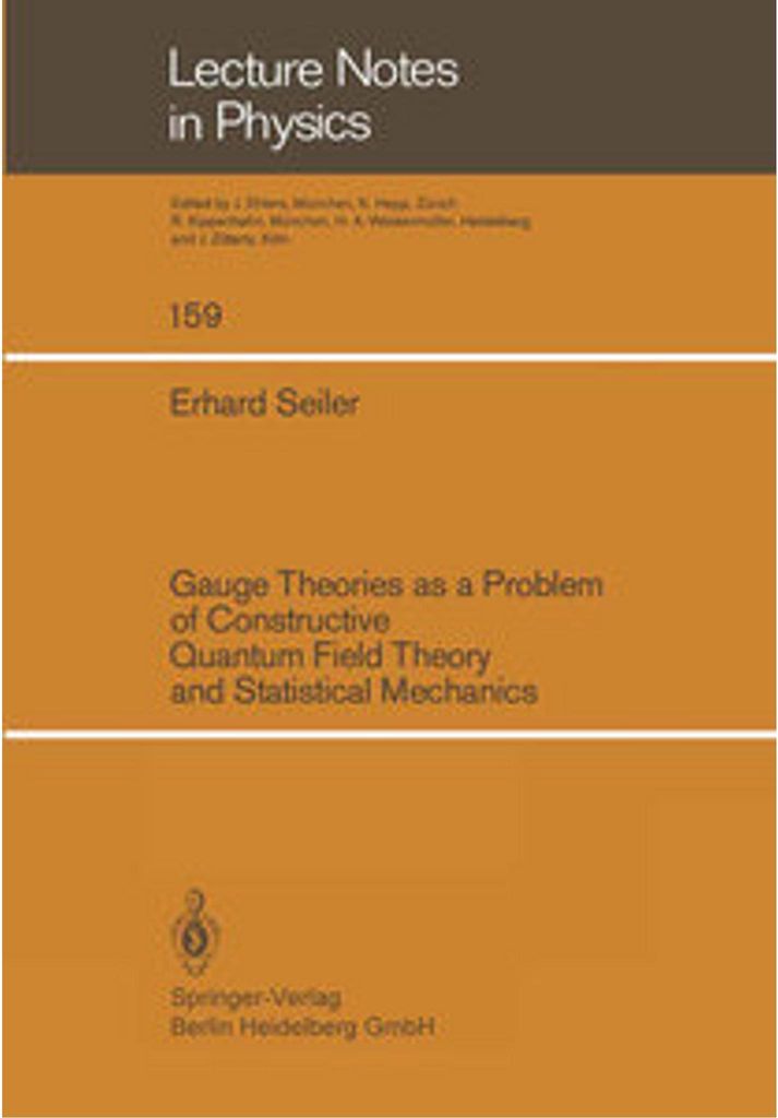 Gauge Theories as a Problem of Constructive Quantum Field Theory and Statistical Mechanics
