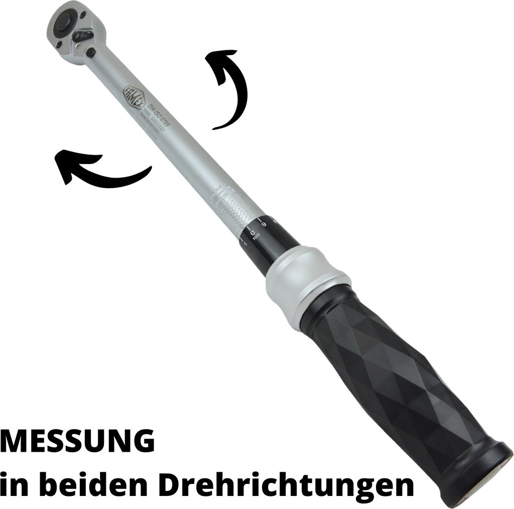FAMEX Drehmomentschlüssel 10865 mit Knarre 1/2 Zoll (12,5 Produktbild 2