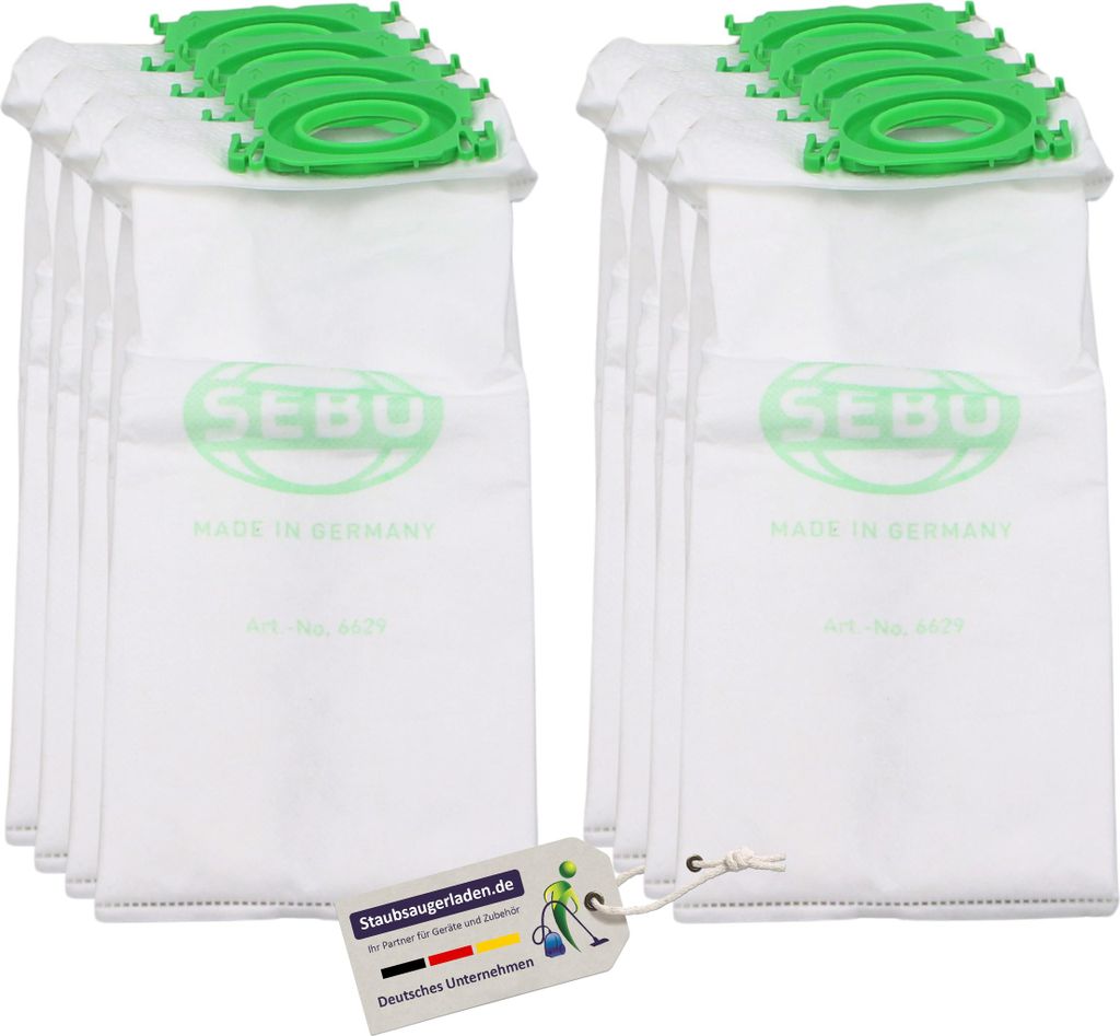 Sebo 6629ER, Staubbeutel, 330 mm, 160 mm, 85 mm, 325 g, 8 Produktbild 