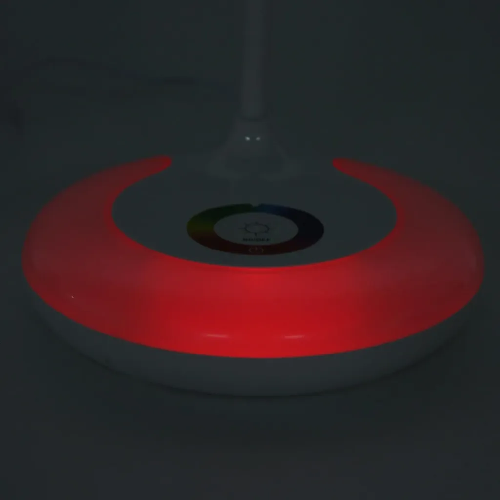 Lampe de table LED tactile rechargeable pour bureau avec protection yeux