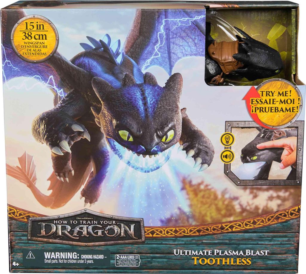 Dreamworks Dragons: Szczerbatek i Wybuch Plazmy Obrázek produktu 