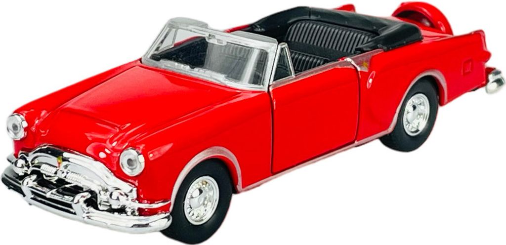 Welly Old Timer 1953 Packard Caribbean ohne Dach Rot 1:34-1:39 Die Cast Metall Modell Neu im Kasten 43665