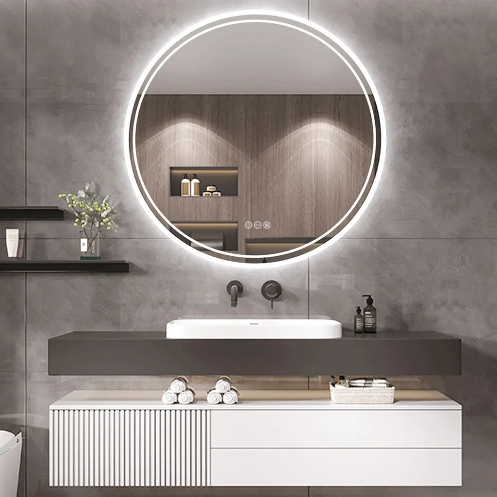 Specchio Bagno LED WISFOR 60cm: Sicurezza e Risparmio Energetico