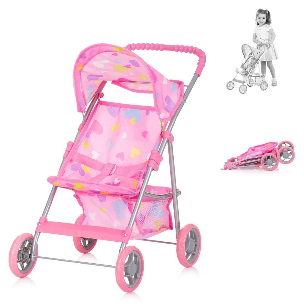 Chipolino Puppenwagen Alice Aufbewahrungskorb klappbar, Produktbild 