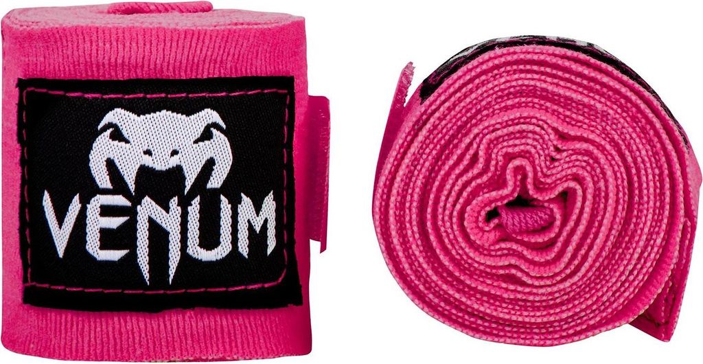 Boxbandagen VENUM KONTACT - 4,5 m - rosa