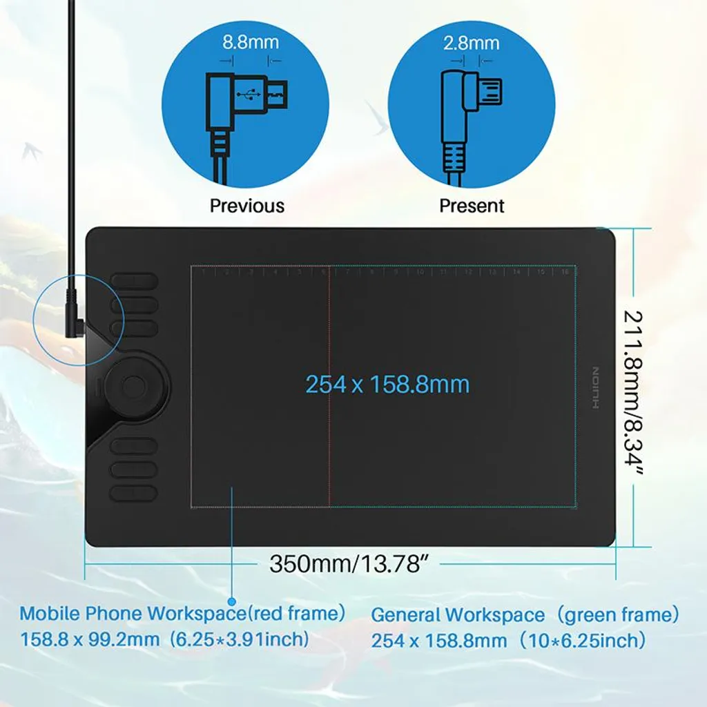 Tablette graphique sans latence pour dessiner avec précision et fluidité - 5