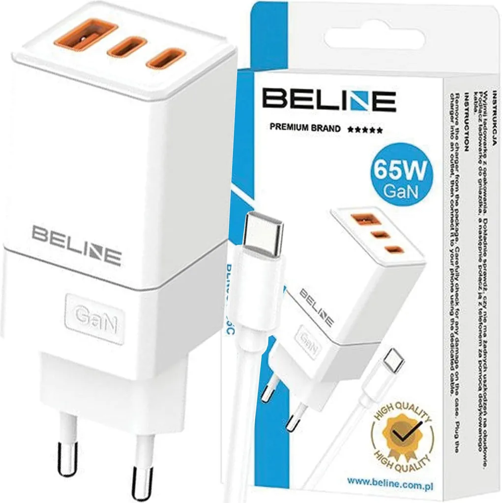 Analisi Beline 65W GaN: Il Miglior Caricatore Multi-Porta con Cavo