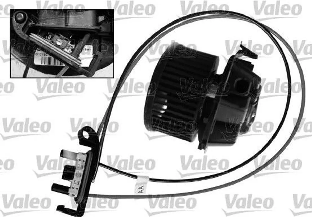 Moteur de ventilateur Valeo 715071 OE 7701060014 pour Renault Modus