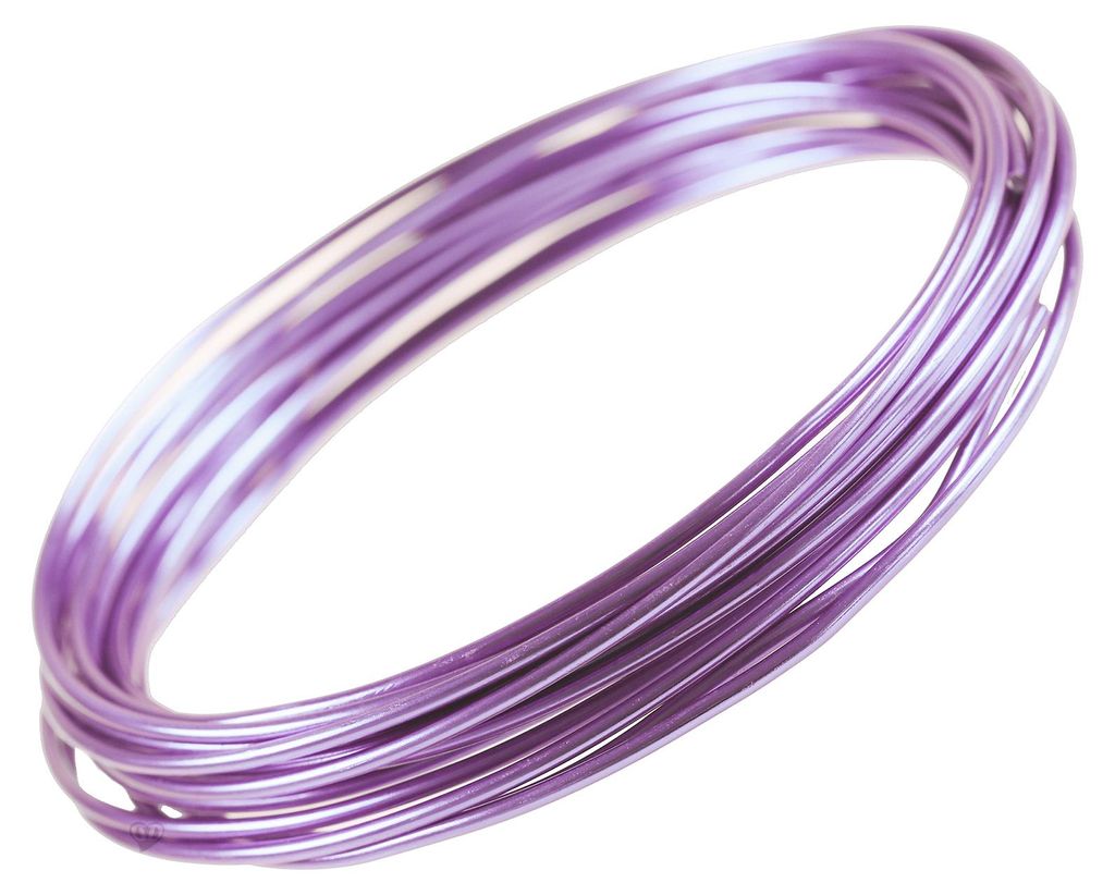 Aludraht 2mm purple