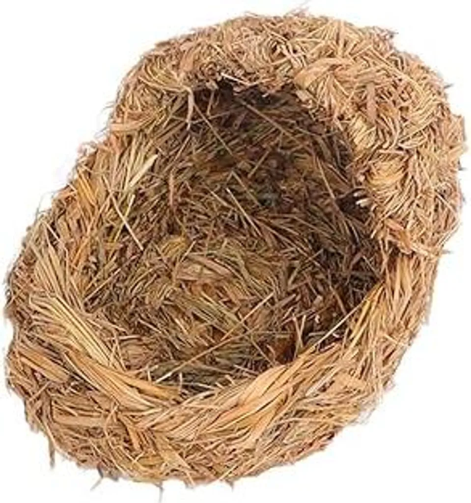 Cuccia Ecologica Happyyami in Erba: Design Intrecciato per Piccoli Pet