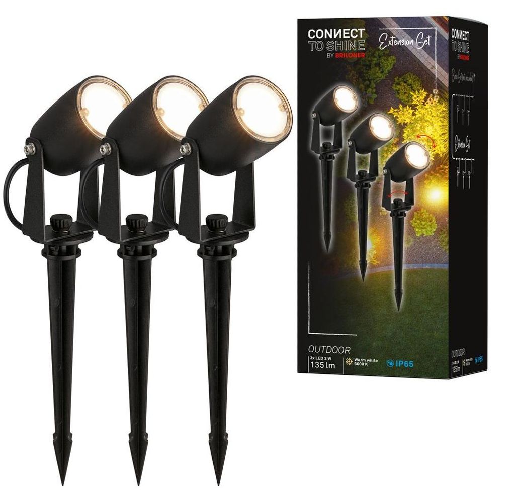 CONNECT TO SHINE Erweiterungsset Iris mit 3er Set LED Produktbild 