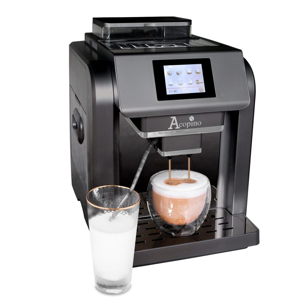 Acopino Monza ONE-TOUCH Kaffeevollautomat, anthrazit